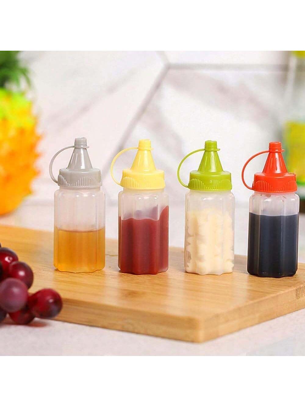 Herb Keeper Bottle - 2/4/6 szt. Przenośne butelki do wyciskania