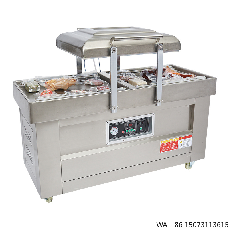 Meal Prep Kitchen - Półautomatyczna pakowarka próżniowa dwukomorowa DZ400/2SB do