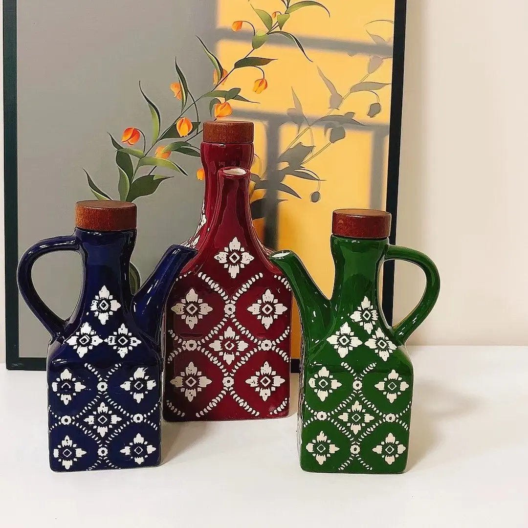 Herb Keeper Bottle - Amerykański ceramiczny pojemnik na olej w