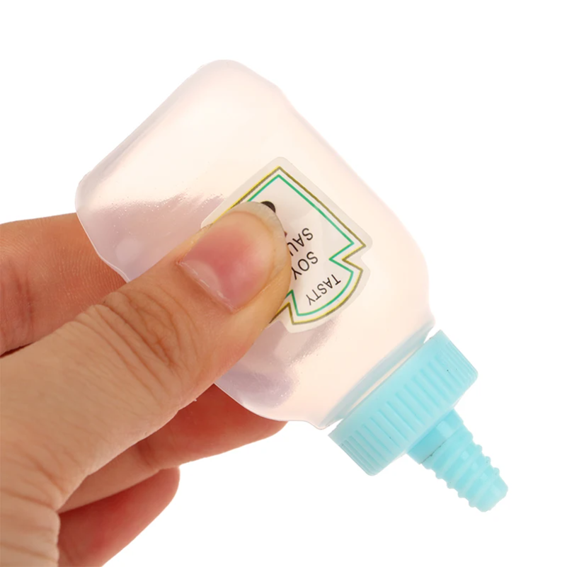 Herb Keeper Bottle - 4 szt./zestaw Mini Butelki na Sos