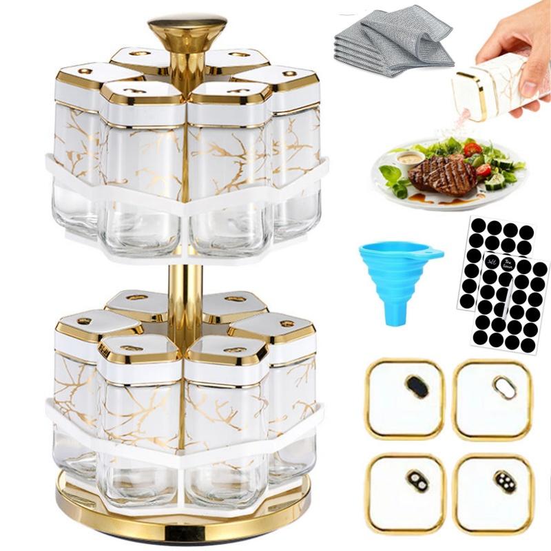 Herb Keeper Bottle - 360 ° Obrotowy organizer na przyprawy