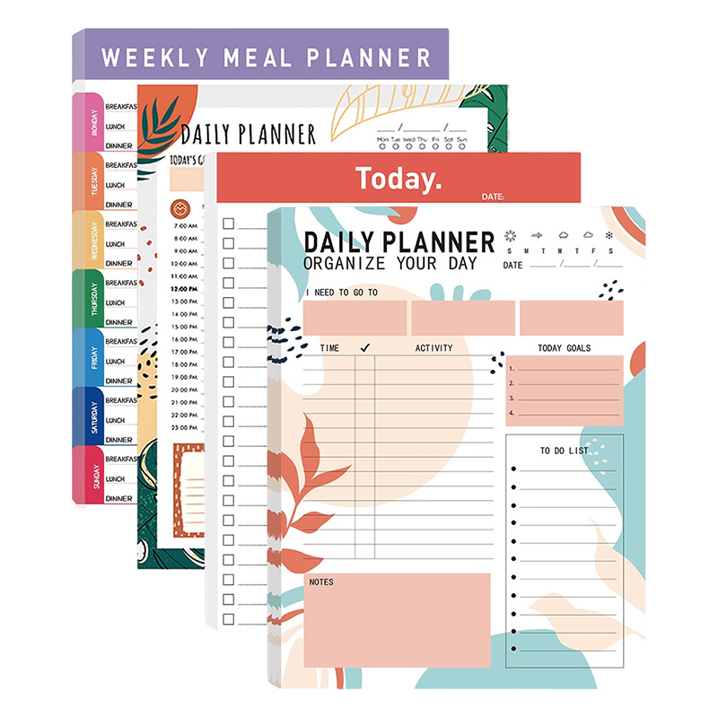 Meal Prep Planner - Magnetyczny notatnik z terminarzem 52 arkuszy