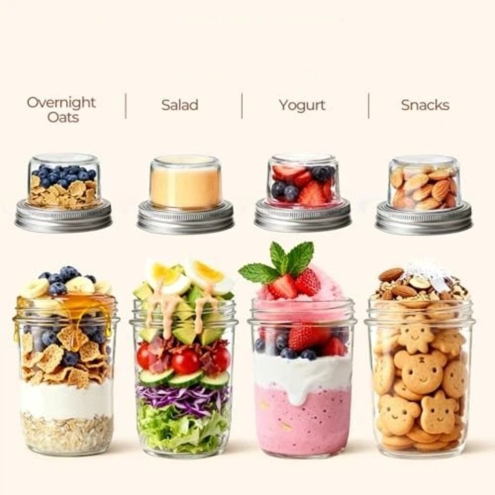 Dwupoziomowe kubki na jogurt p – Meal Prep Yogurt recenzja i cena
