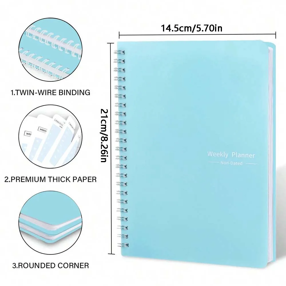 Planer tygodniowy A5, spiralny – Meal Prep Planner recenzja i cena
