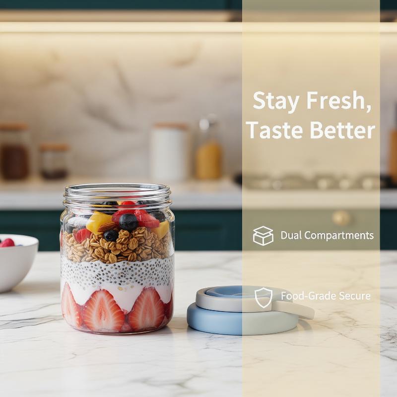 Kubek Śniadaniowy Przenośny na – Meal Prep Yogurt recenzja i cena
