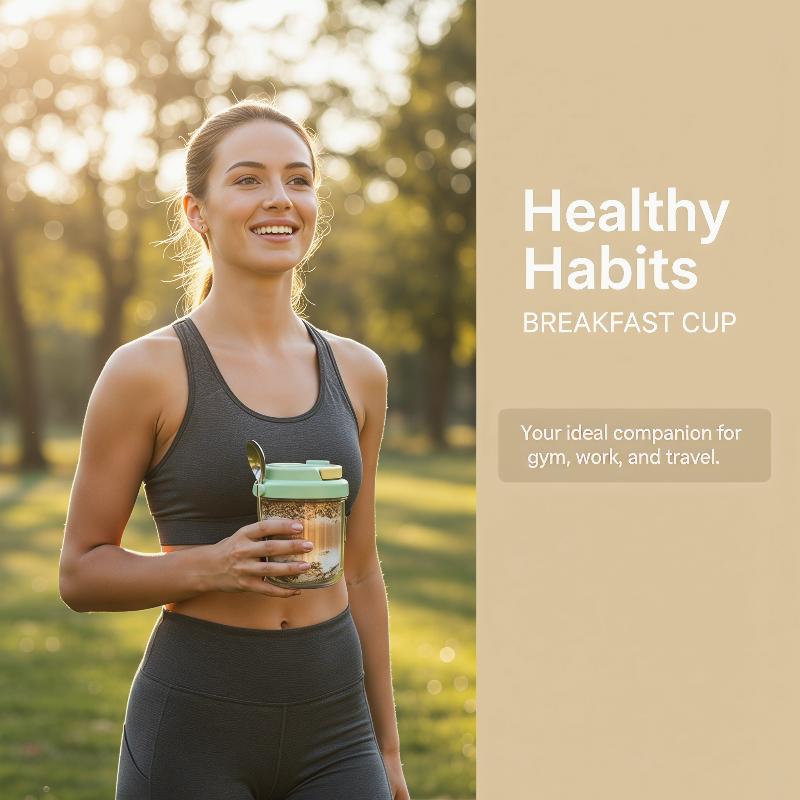 Kubek Śniadaniowy Przenośny na – Meal Prep Yogurt recenzja i cena