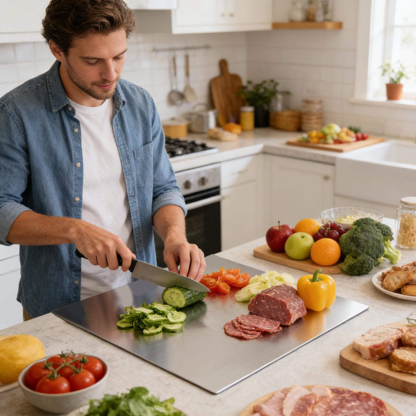 Deska do krojenia ze stali nie – Meal Prep Kitchen recenzja i cena
