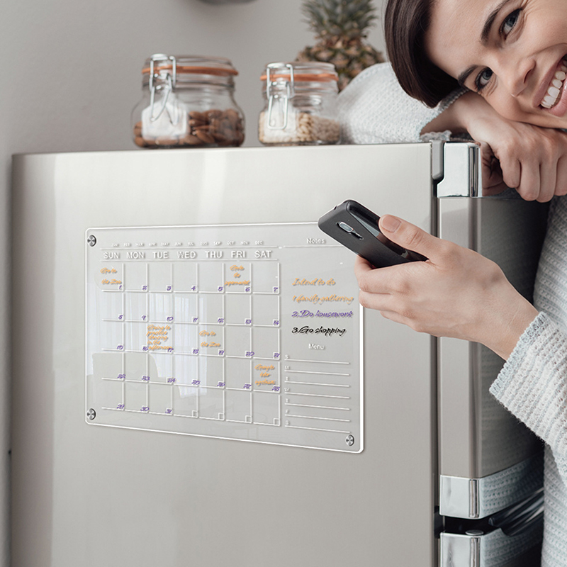 Planowanie przezroczysty akryl – Meal Prep Planner recenzja i cena