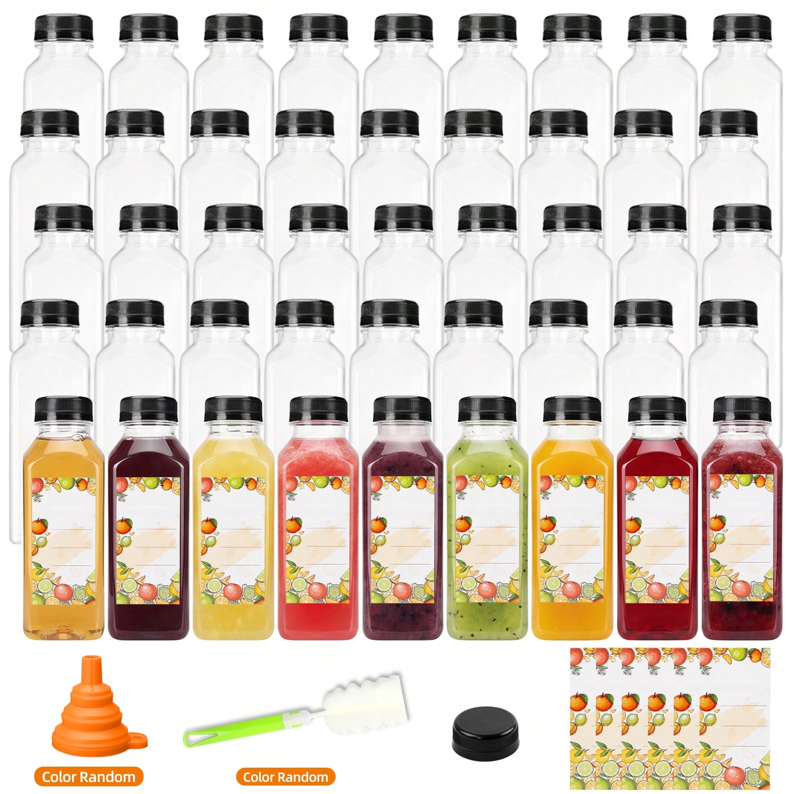 Plastikowe butelki na sok, now – Meal Prep Smoothies recenzja i cena