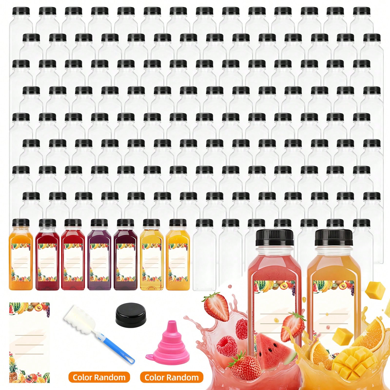 Plastikowe butelki na sok, now – Meal Prep Smoothies recenzja i cena