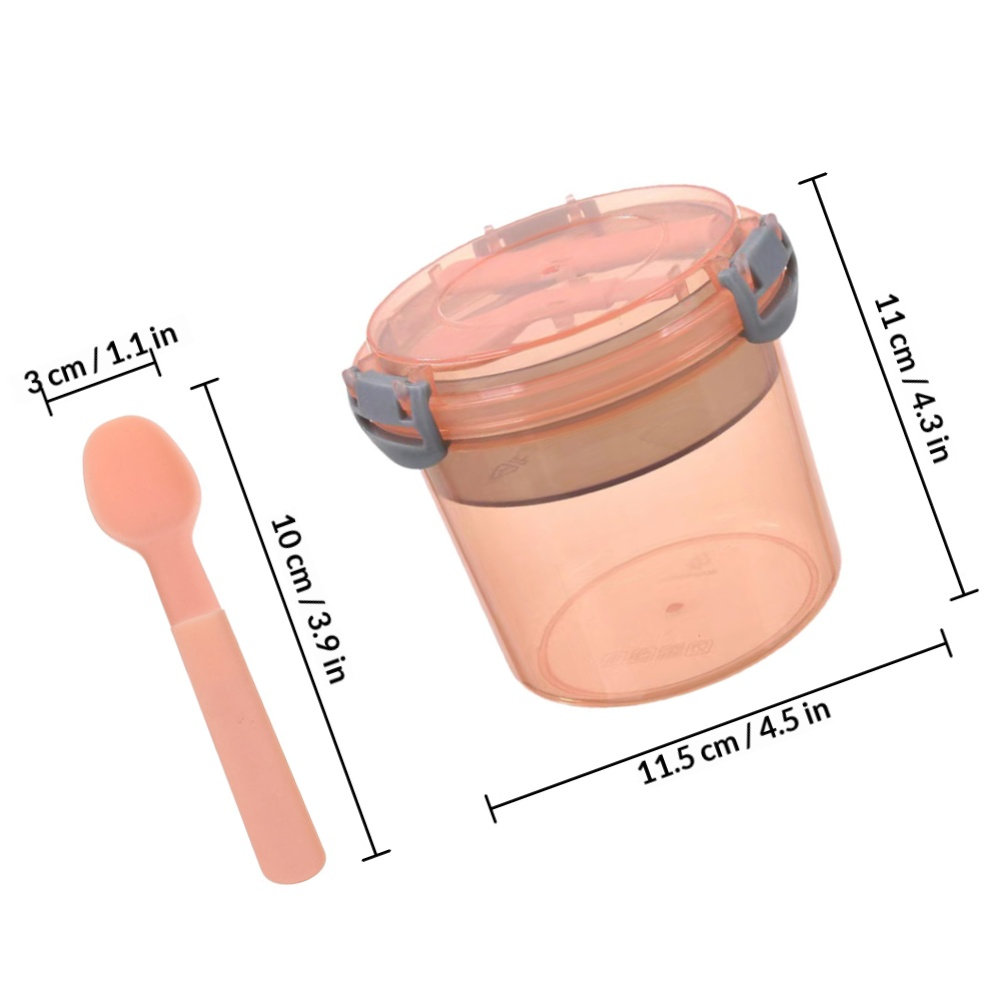 Zestaw 2 szklanki na owsiankę  – Meal Prep Overnight Oats recenzja i cena