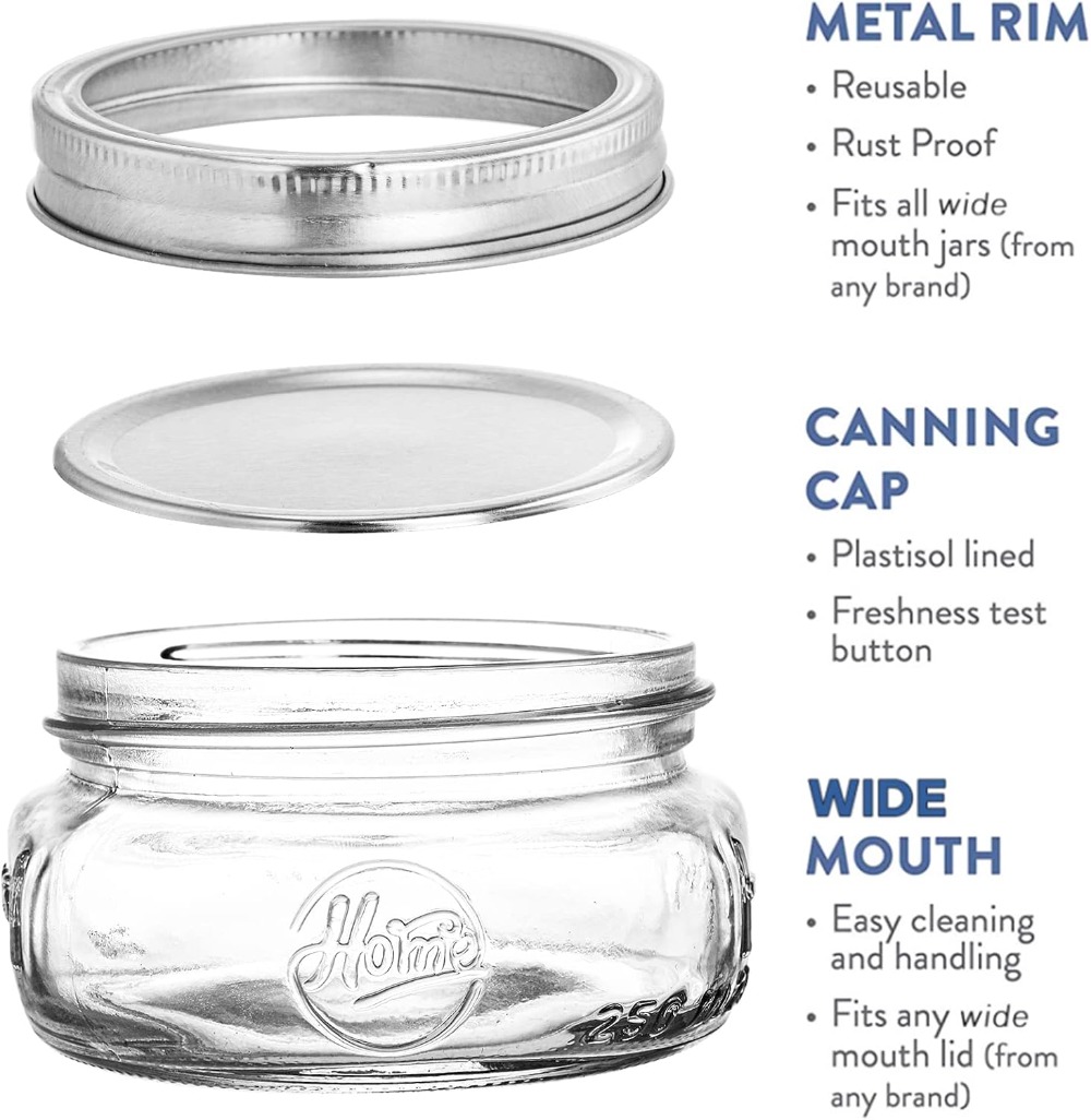 Zestaw 12 szklanych słoików ty – Meal Prep Overnight Oats recenzja i cena
