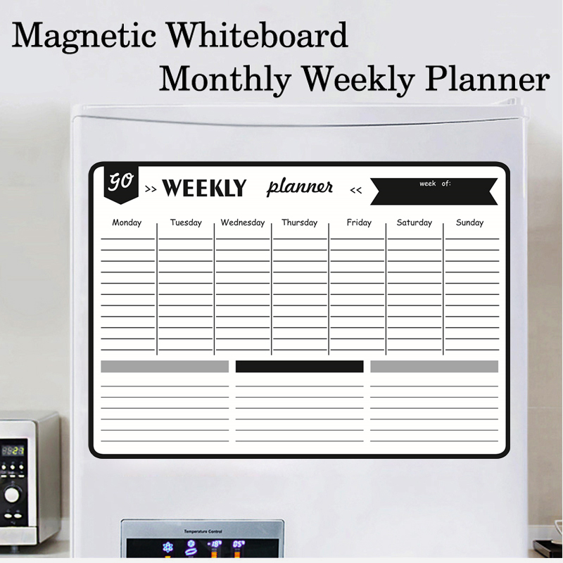 Rozmiar A3 magnetyczny miesięc – Meal Prep Planner recenzja i cena