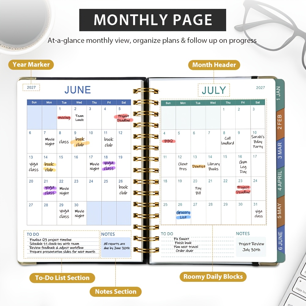 Planer dzienny w formie segreg – Meal Prep Planner recenzja i cena