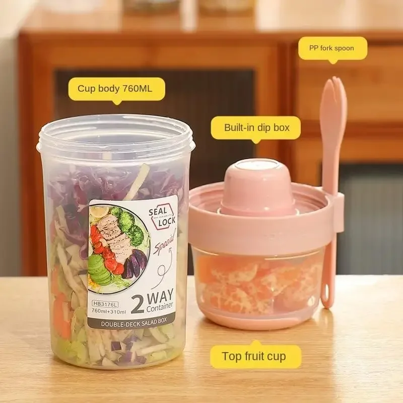 JUSTINLAU Przenośny Kubek na S – Meal Prep Yogurt recenzja i cena