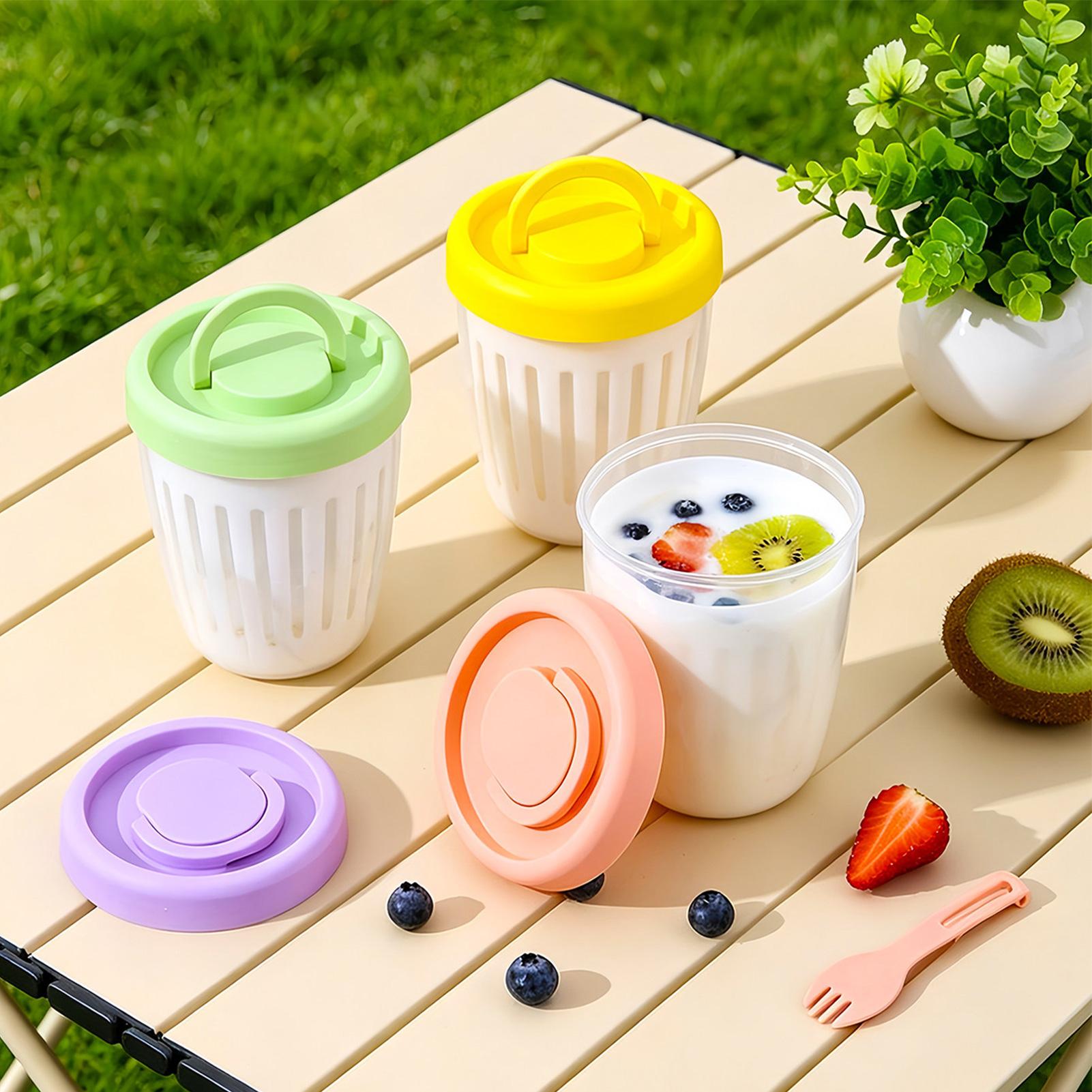 Pojemniki na jogurt z pokrywka – Meal Prep Overnight Oats recenzja i cena
