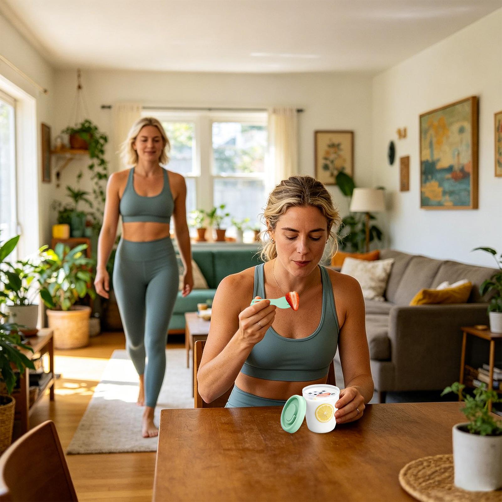 Pojemniki na jogurt z pokrywka – Meal Prep Overnight Oats recenzja i cena