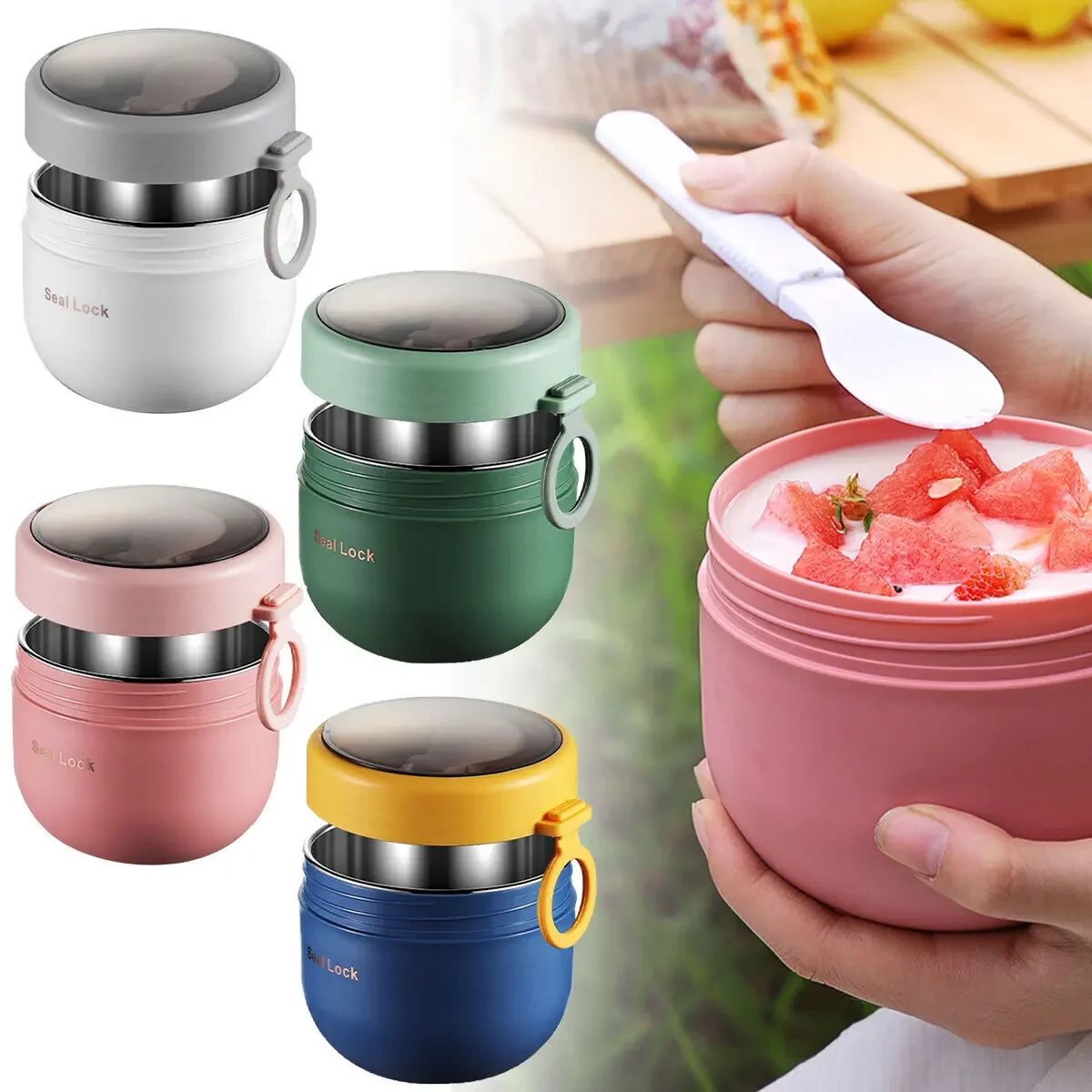 600ml/800ml Kubki śniadaniowe  – Meal Prep Yogurt recenzja i cena