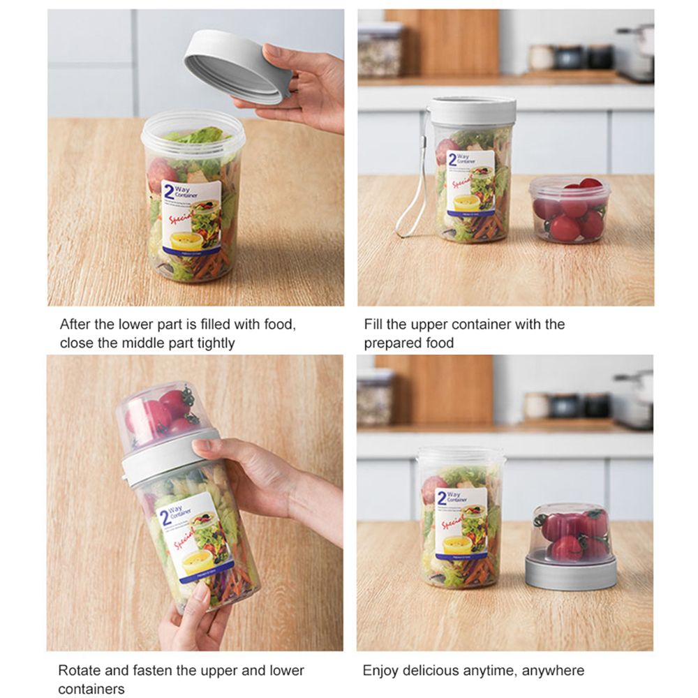 Dwuwarstwowy pojemnik na śwież – Meal Prep Yogurt recenzja i cena
