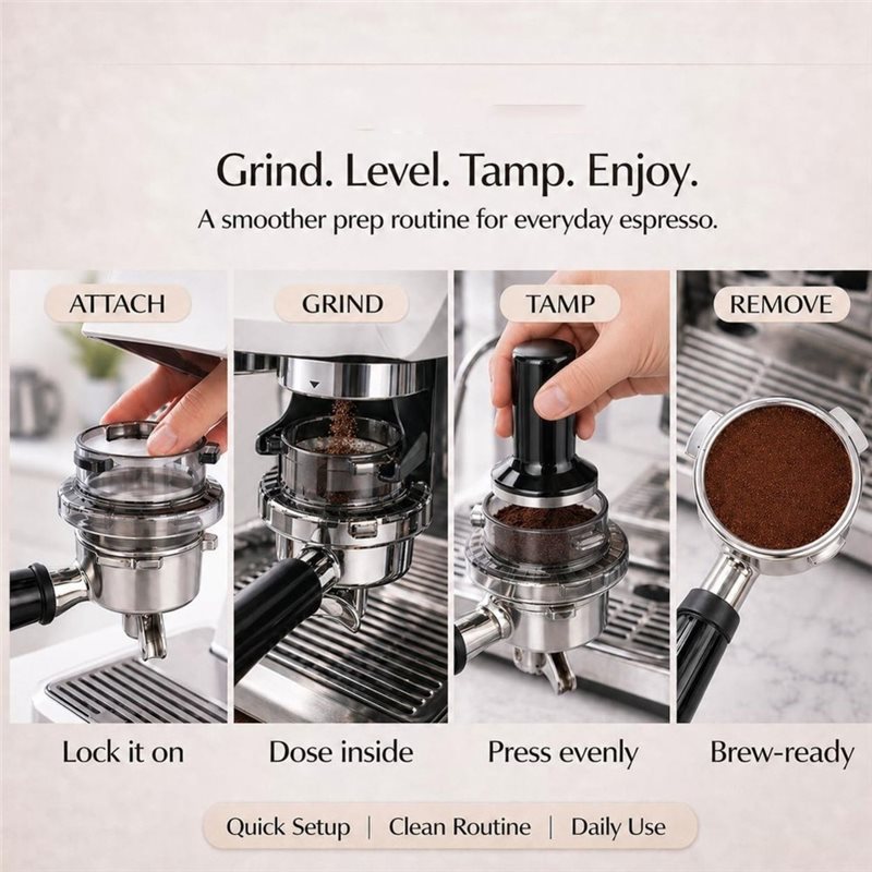 B51CNEW! Lejek do portafiltera – Breville Espresso Barista Express recenzja i cena