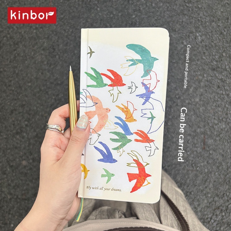 Kinbor Śliczny Ilustrowany Tyg – Meal Prep Planner recenzja i cena