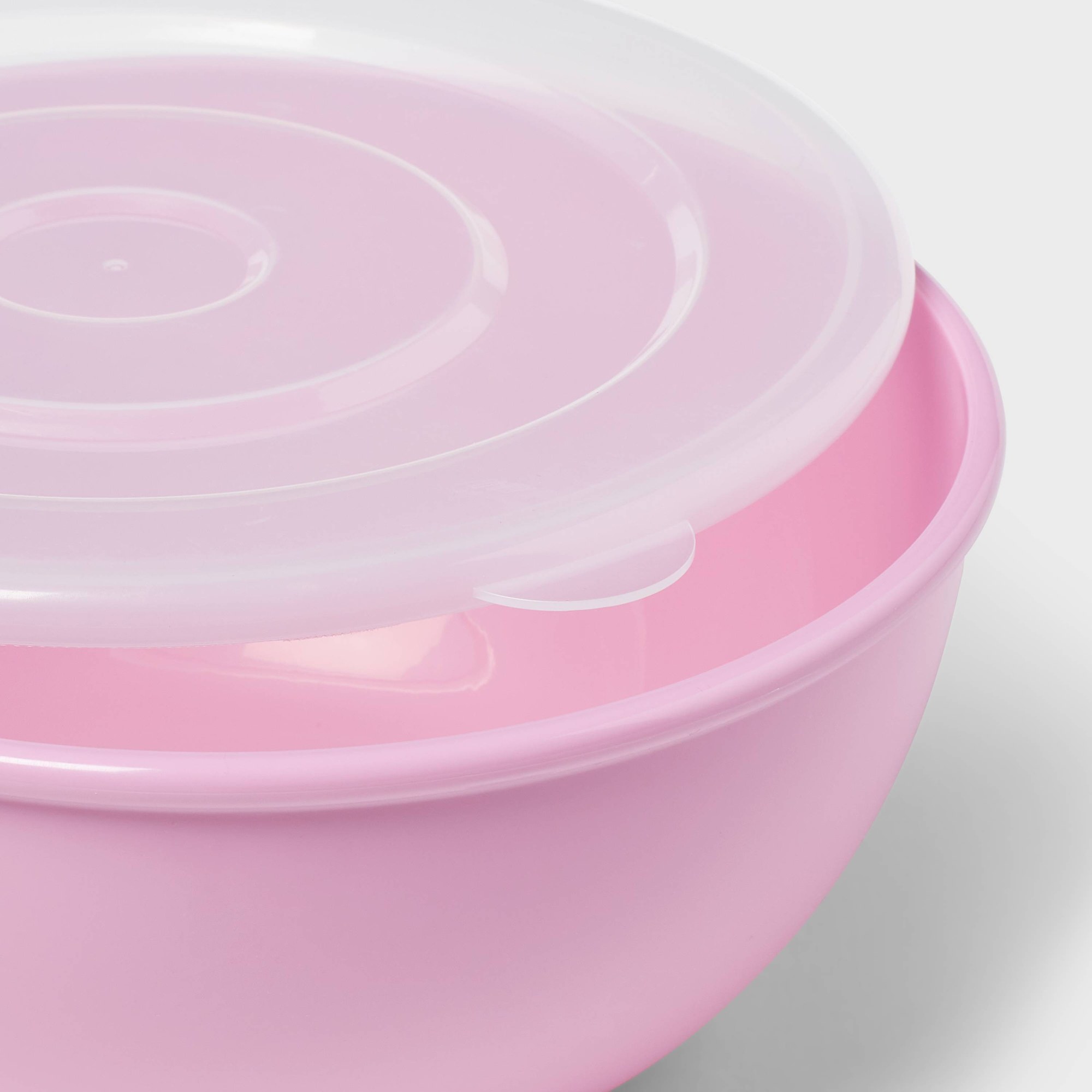Różowa miska z dopasowaną pokr – Meal Prep Kitchen recenzja i cena