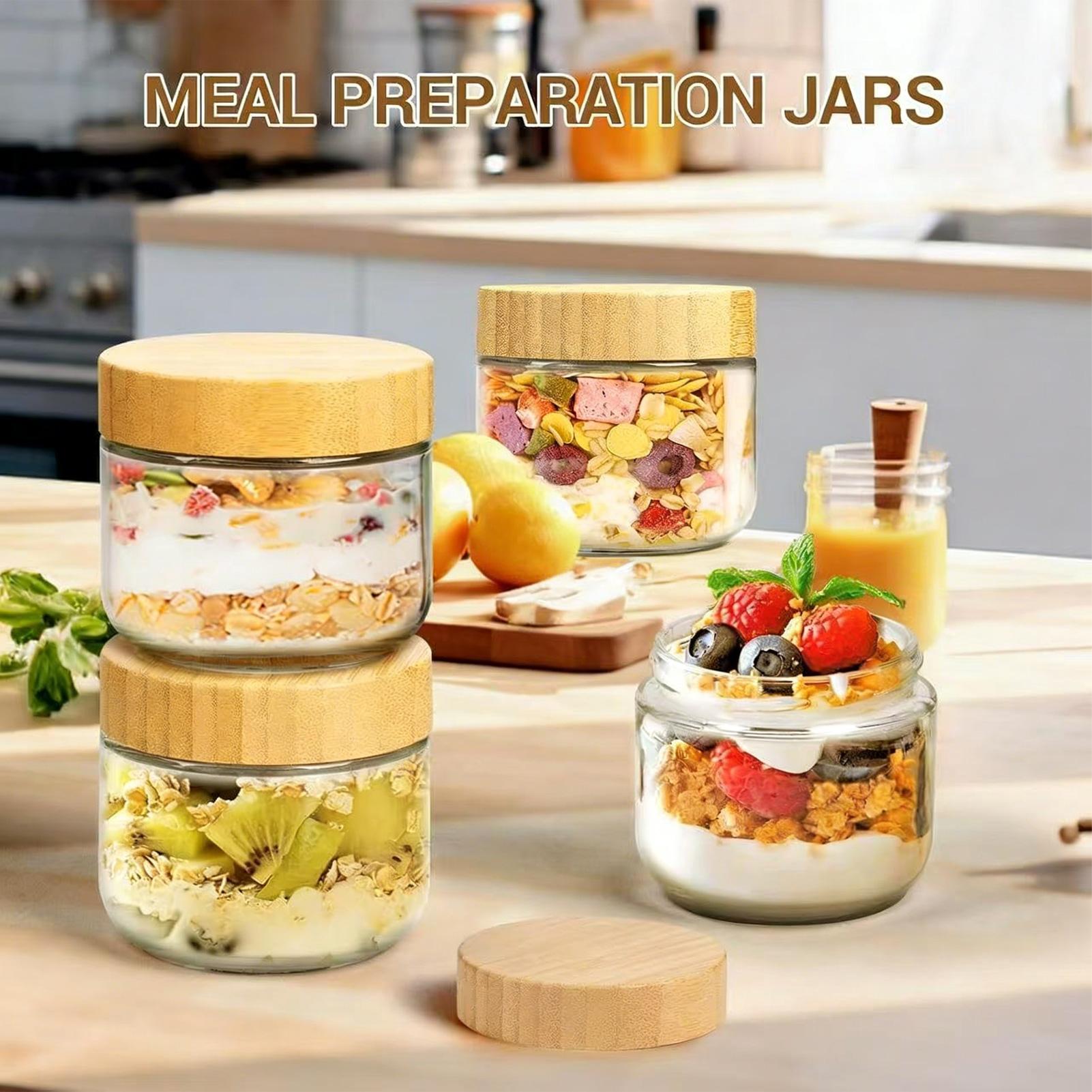 Pojemniki na owsiankę na noc,  – Meal Prep Overnight Oats recenzja i cena