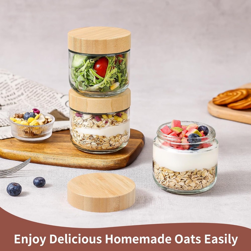 Pojemniki na Overnight Oats 10 – Meal Prep Overnight Oats recenzja i cena
