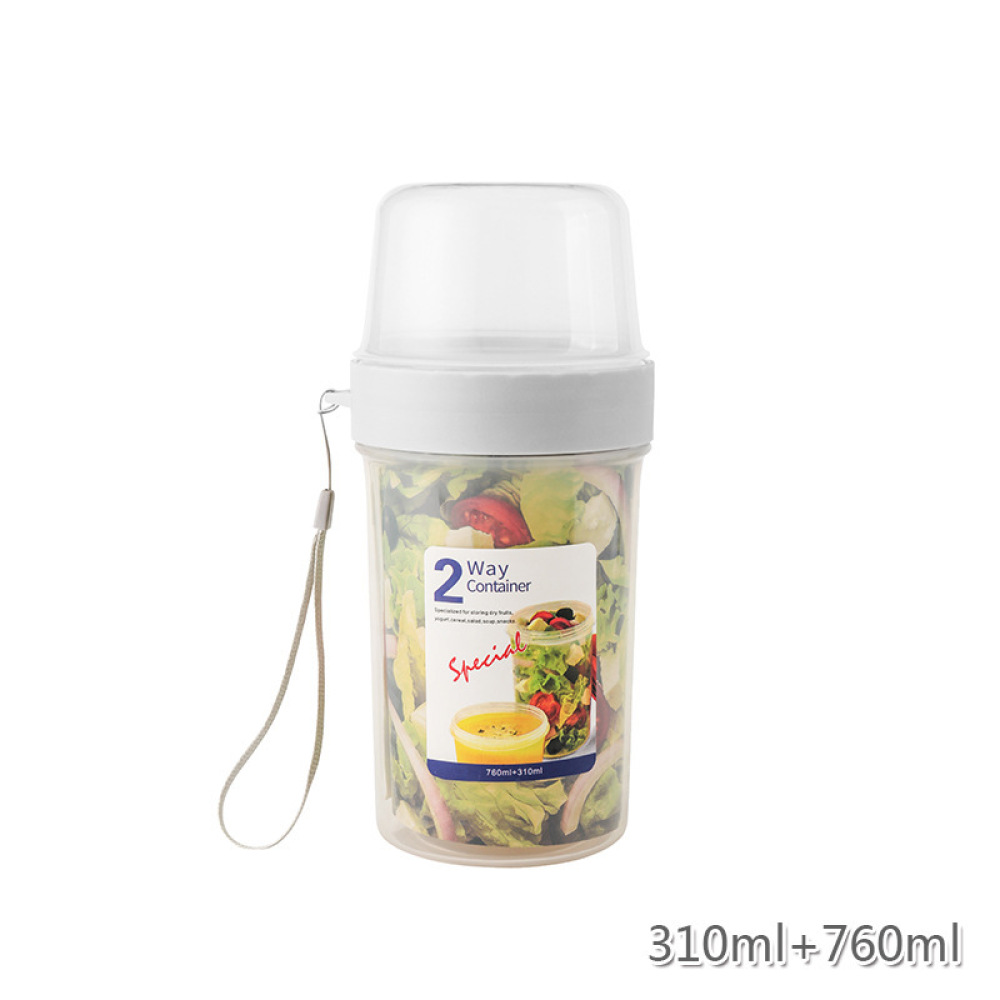 Dwupoziomowy szczelny pojemnik – Meal Prep Yogurt recenzja i cena