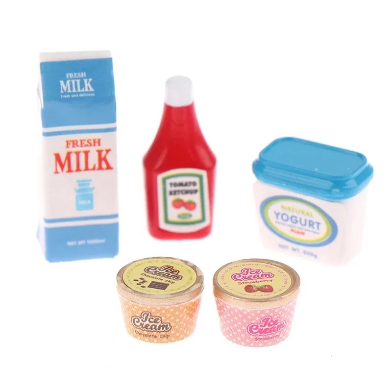 5 sztuk/zestaw 1:12 Domek dla  – Meal Prep Yogurt recenzja i cena